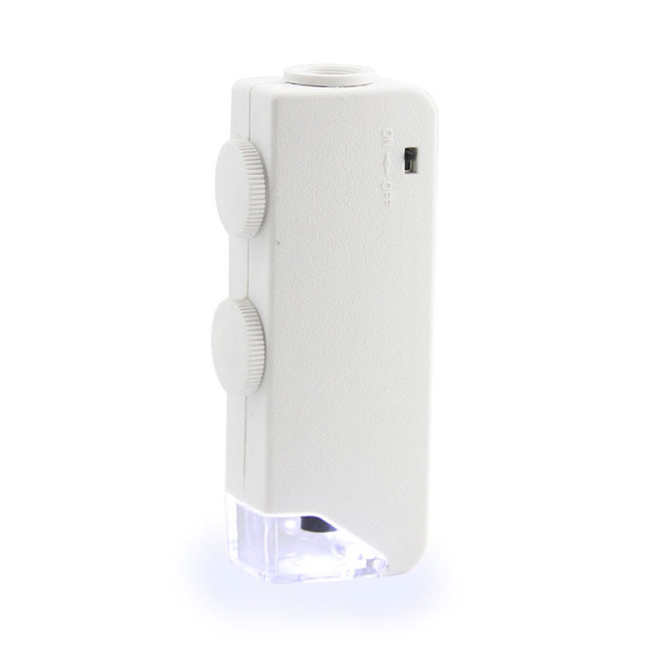 Мини-микроскоп Veber 160–200× с LED-подсветкой