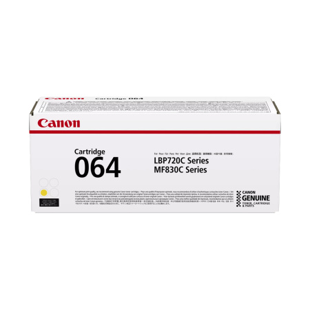 Картридж Canon CARTRIDGE 064 Yellow