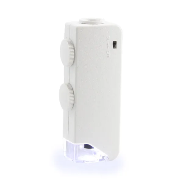Мини-микроскоп Veber 160–200× с LED-подсветкой